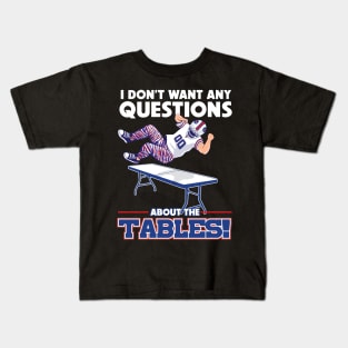 Tables! Dark Kids T-Shirt